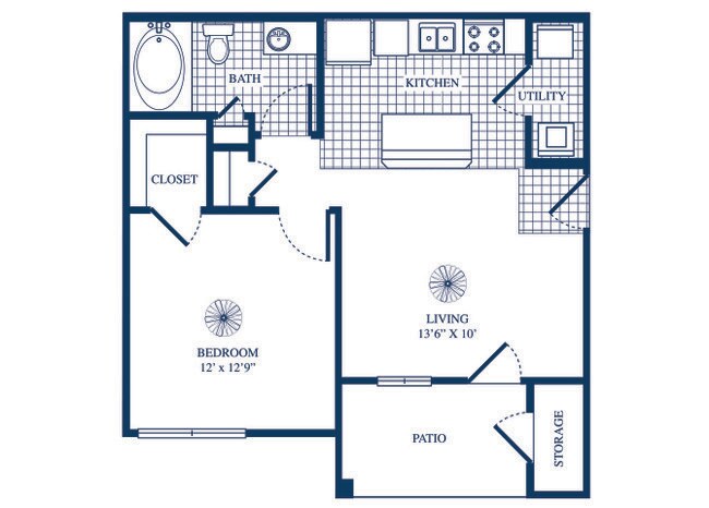 Unit 1413 1413 floor plan